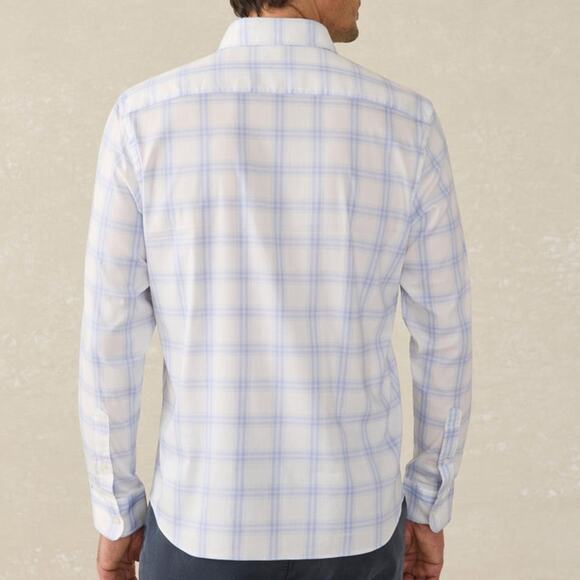 FAHERTY $158 Movement Shirt - Iris River Plaid. XXL EUC - Picture 9 of 16